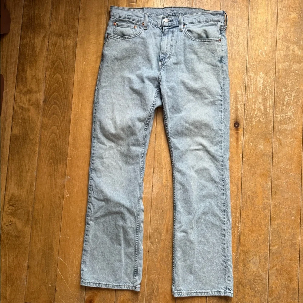 Levi's 527 Men's Slim bootcut Light Wash Blue Jeans